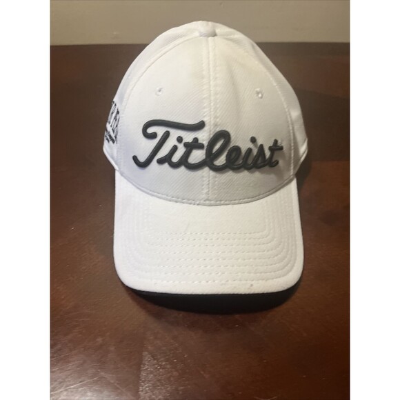 Titleist Other - Titleist Hat Cap White Black Four Peaks Brewing  Stretch Golf Outdoors